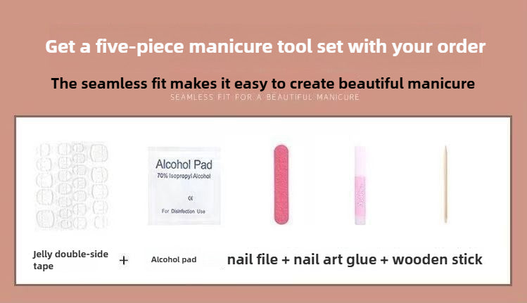 1045- Handmade press on nails fake nails removable