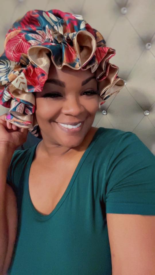 Good Vibes Only All Satin Bonnet