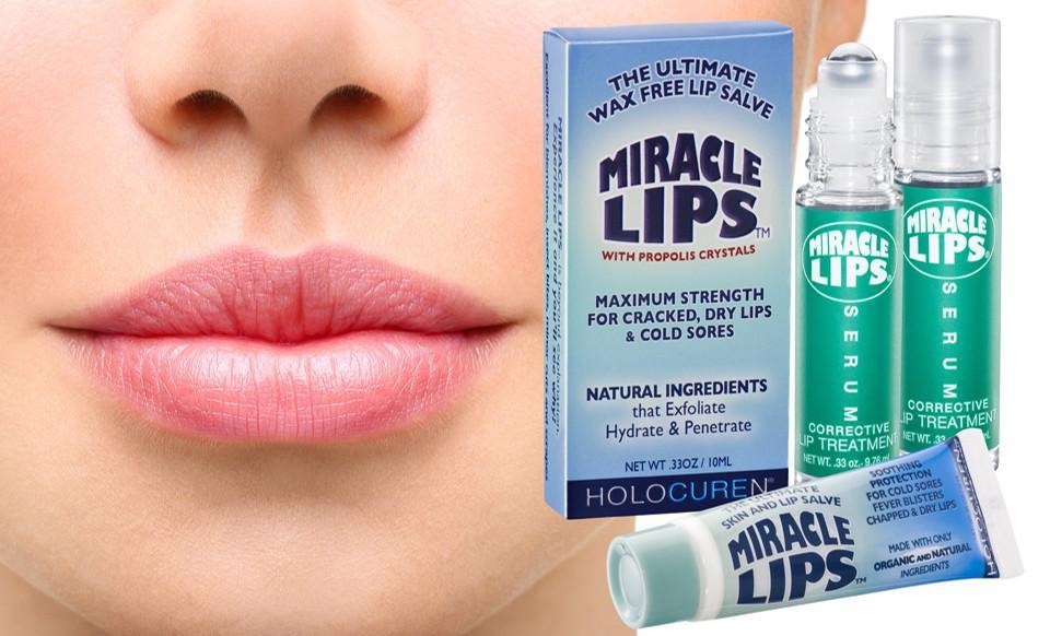 MIRACLE LIPS SALVE & SERUM One for Problem Lips; One for Beauty Maintenance