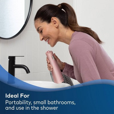 Waterpik Cordless Revive Water Flosser Blush Pink - Imperfect Box