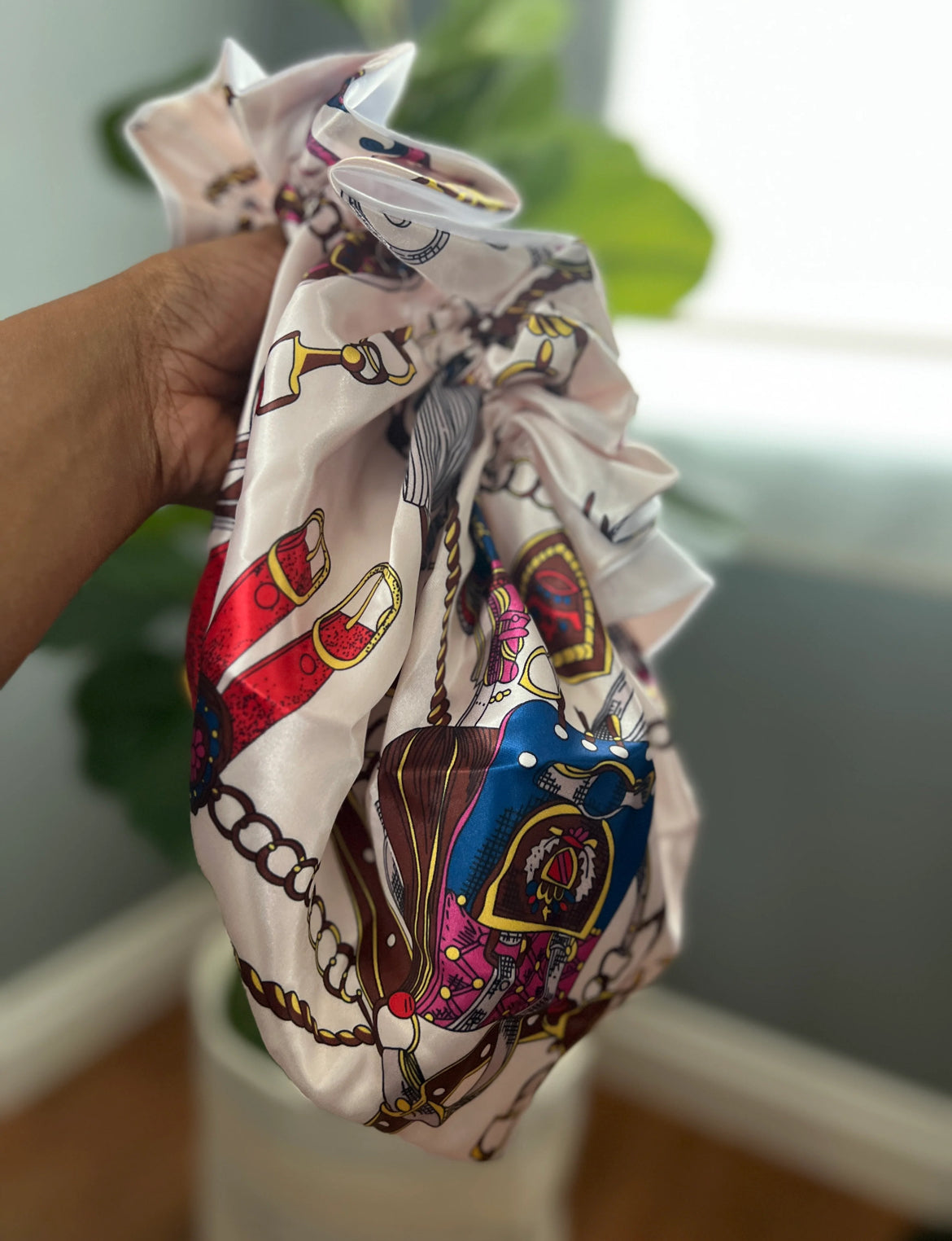 Good Vibes Only All Satin Bonnet