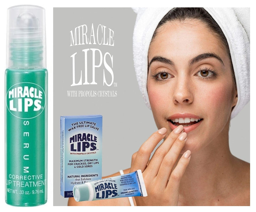 MIRACLE LIPS SALVE & SERUM One for Problem Lips; One for Beauty Maintenance