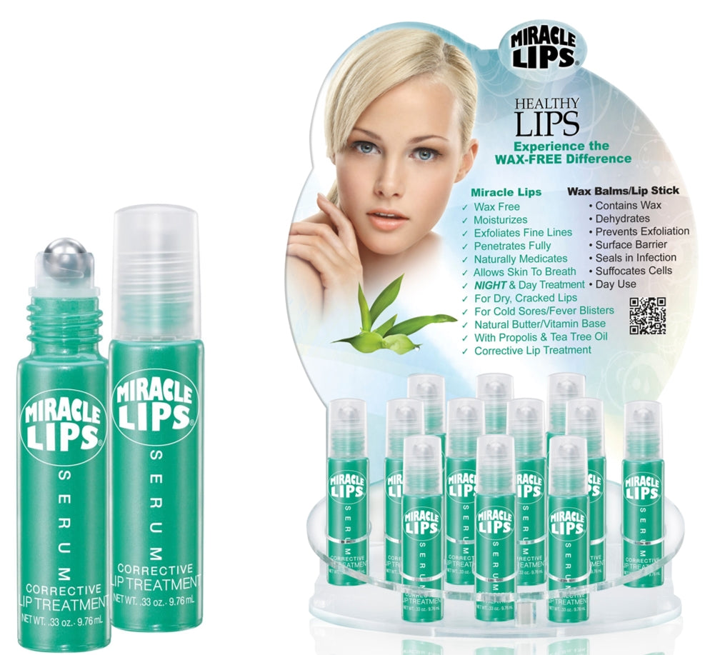 MIRACLE LIPS SALVE & SERUM One for Problem Lips; One for Beauty Maintenance