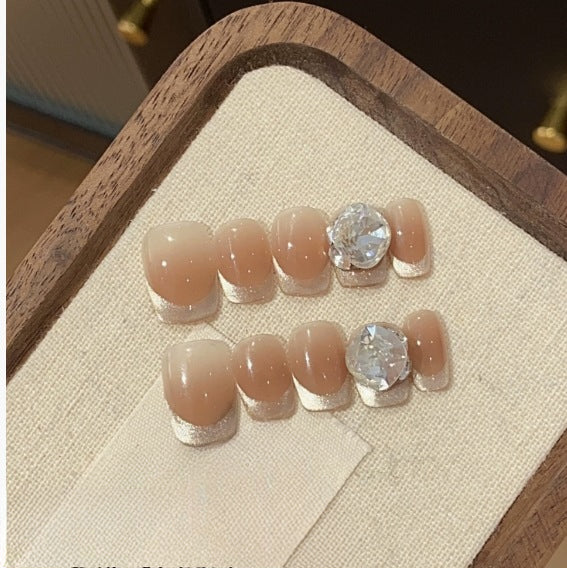 1034- Handmade press on nails fake nails removable